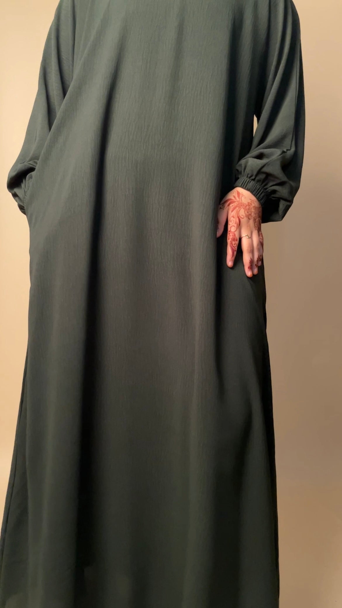 Crepe Closed abaya