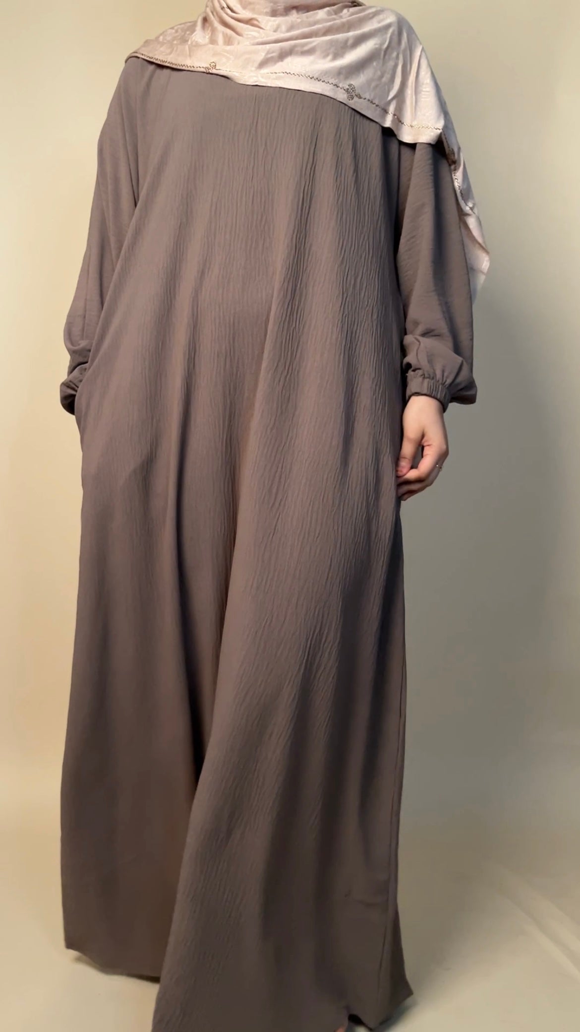 Crepe Closed abaya