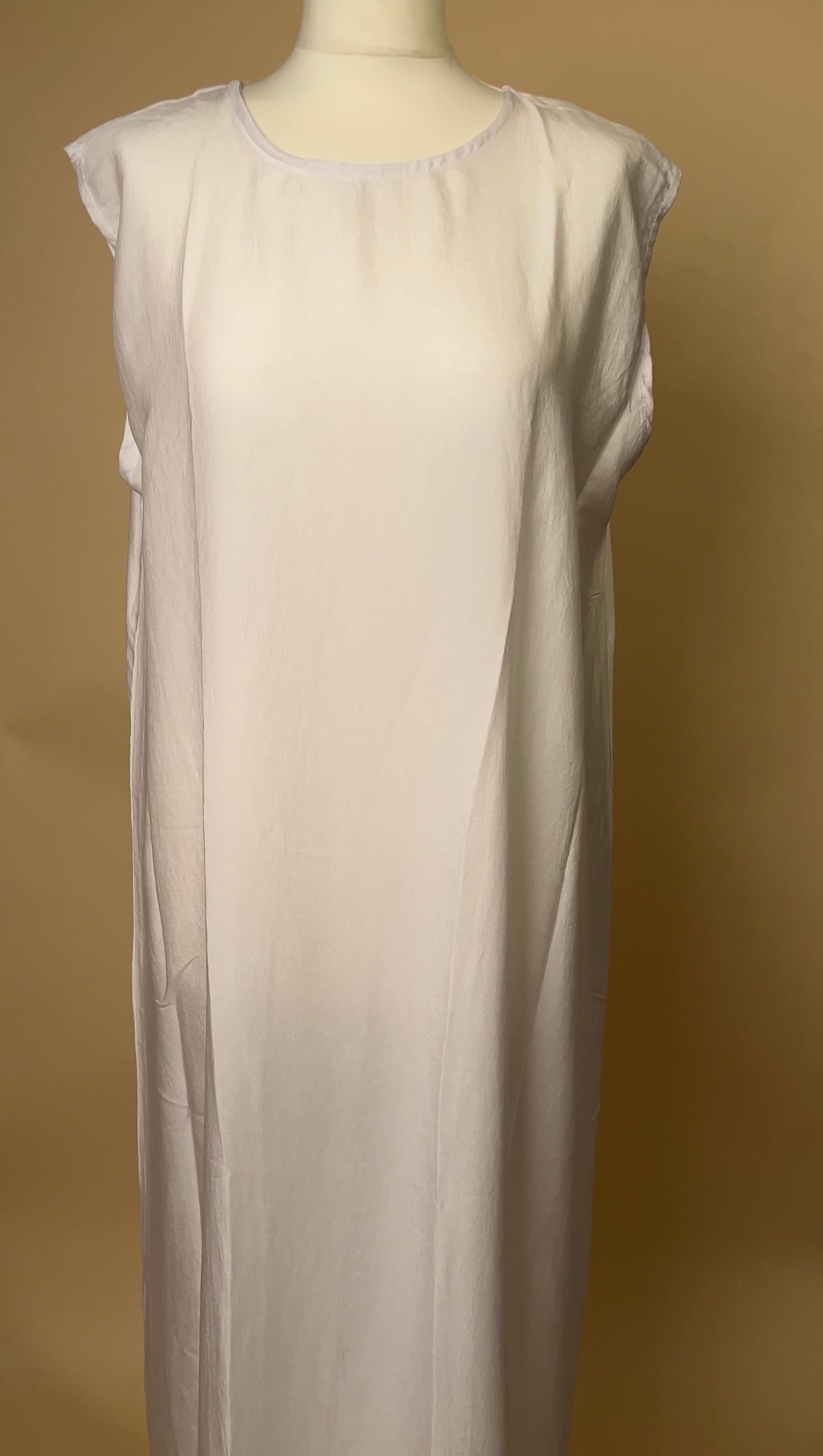 Slip Dress | White - MAYSHA Abaya