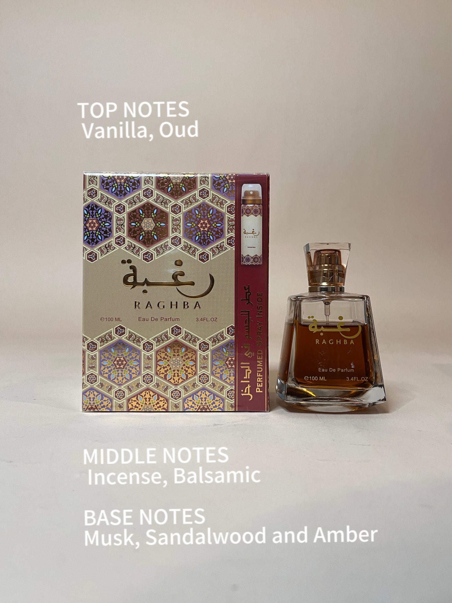 Raghba EDP 100ml - MAYSHA