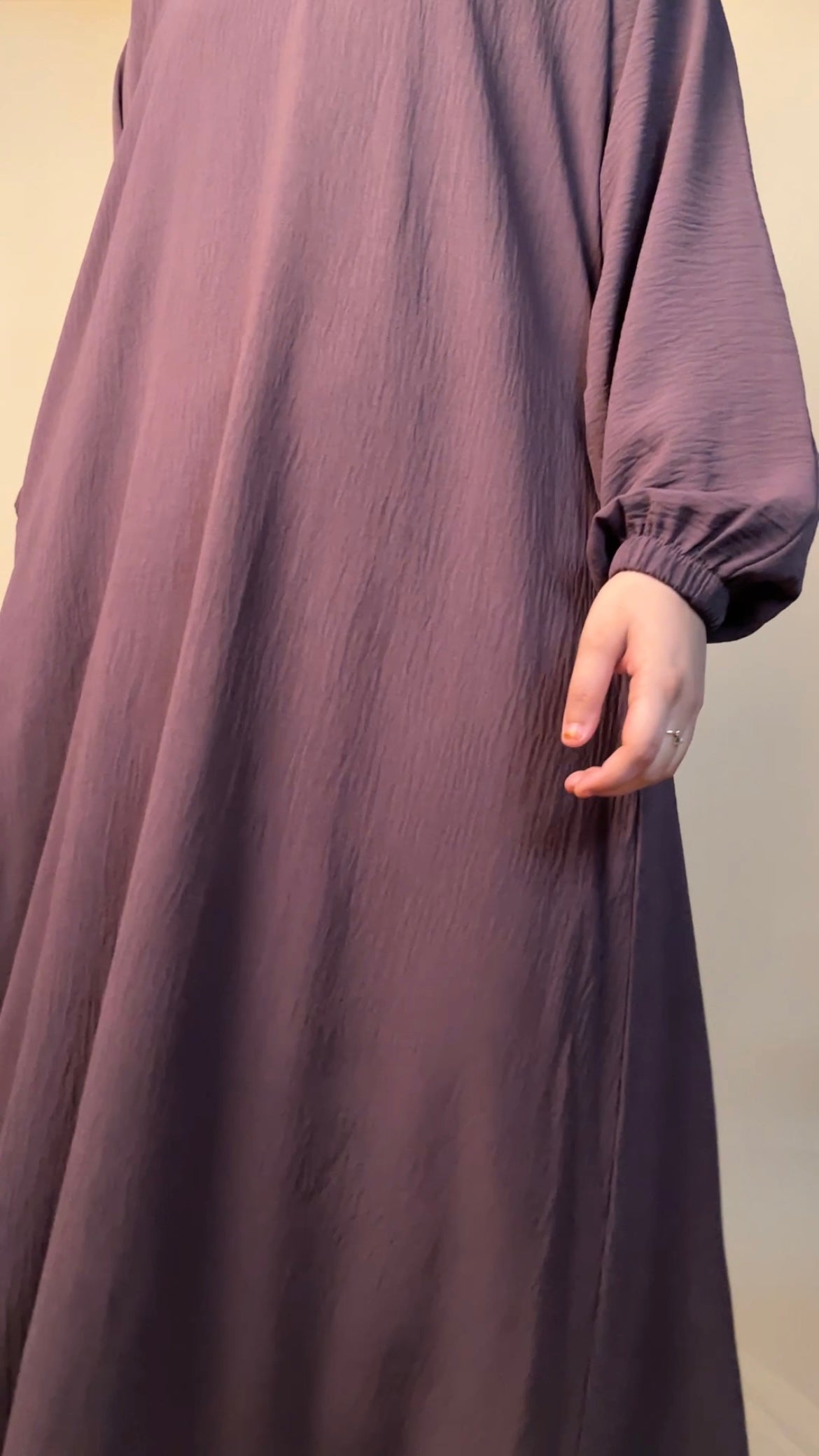 Crepe Closed abaya