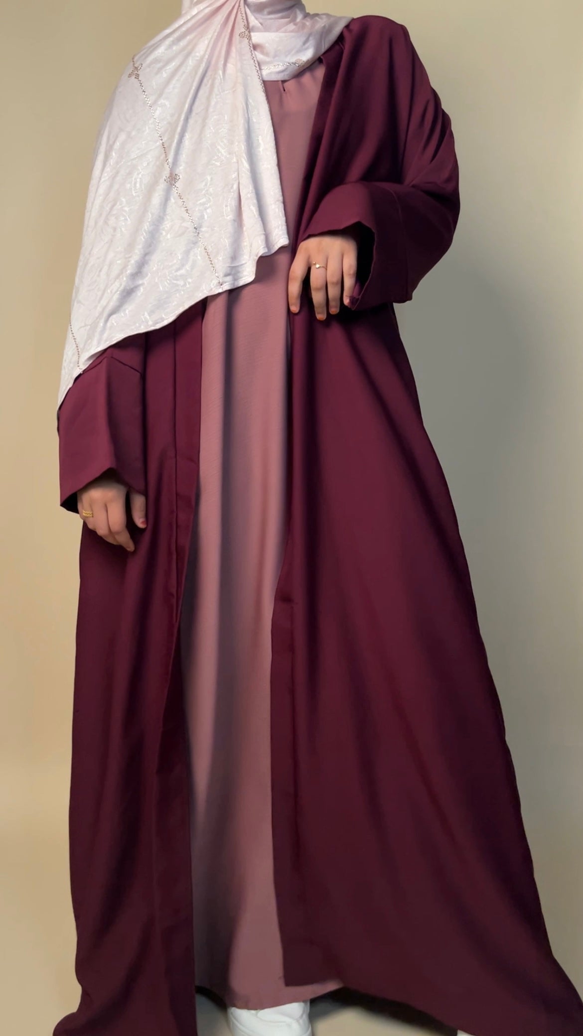 Nida open abaya