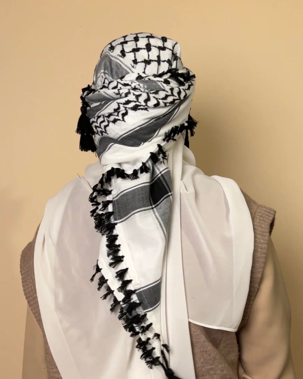 Keffiyeh | Black in White