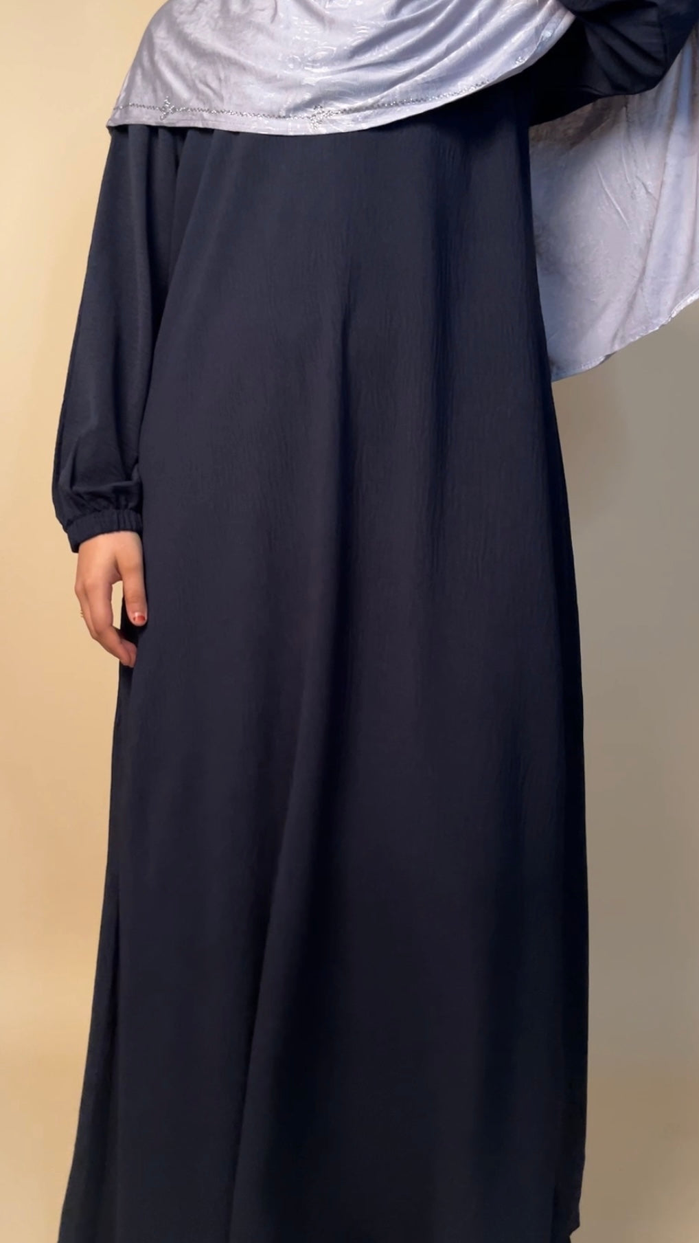 Crepe Closed abaya