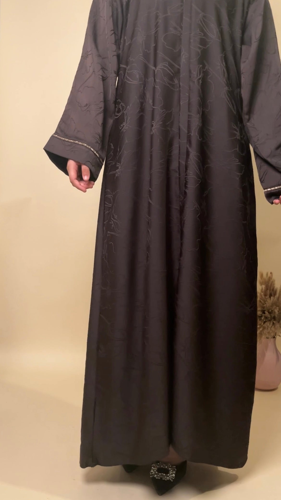 Yusra abaya | Chocolate - MAYSHA Abaya